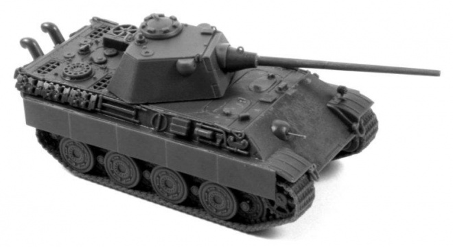 Tank "Panther" type F new rapid prototype model with realistic track<br /><a href='images/pictures/ETH_Arsenal/112101121.JPG' target='_blank'>Full size image</a>